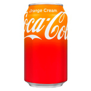 Газированный напиток Coca-Cola Orange Cream со вкусом апельсинового крема опт