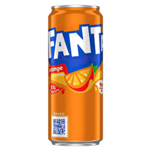 Газированный напиток Fanta Orange с апельсиновым вкусом опт