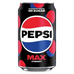 Газированный напиток Pepsi Max Cherry no sugar, со вкусом вишни без сахара опт