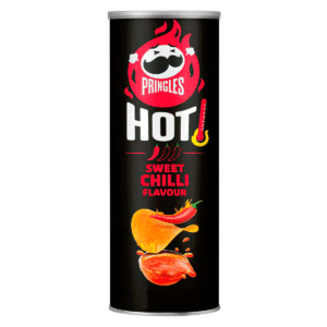 Картофельные чипсы Pringles HOT Sweet Chilli Сладкий Чили опт
