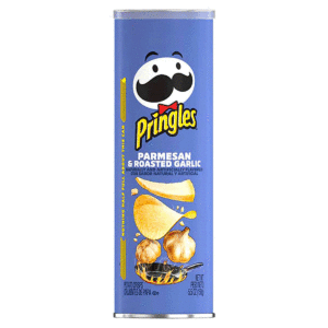 Картофельные чипсы Pringles Parmesan & Roasted Garlic со вкусом пармезана и жареного чеснока опт
