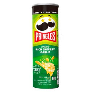 Картофельные чипсы Pringles Rich Cheesy Garlic Насыщенный Сырно-Чесночный соус опт