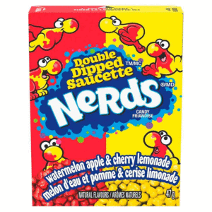 Леденцы Nerds Double Dipped Saucette со вкусом фруктовый микс опт