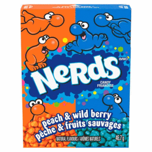 Леденцы Nerds Peach & Wild Berry со вкусом персика и лесных ягод опт
