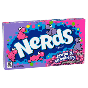 Леденцы Nerds Strawberry + Grape со вкусом винограда и клубники опт