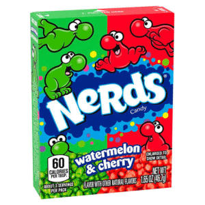 Леденцы Nerds Watermelon Cherry со вкусом арбуза и вишни опт