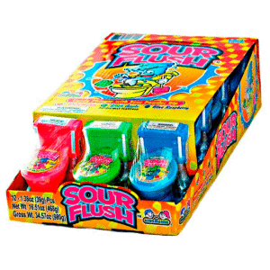 Леденцы с игрушкой Kidsmania Sour Flush опт