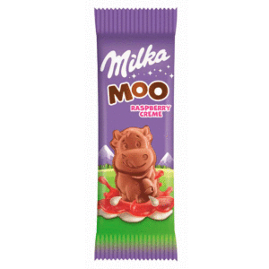 Шоколад Milka Moo Raspberry Creme с малиновым кремом опт