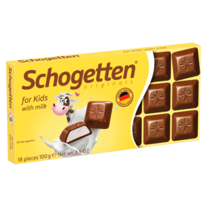 Шоколад Schogetten for Kids with Milk с молочной начинкой опт