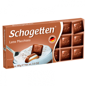 Шоколад Schogetten Latte Macchiato со вкусом латте макиато опт