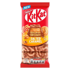 Шоколадная плитка KitKat Salted Caramel, со вкусом солёной карамели опт