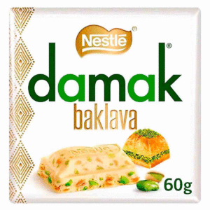 Шоколадная плитка Nestle Damak Baklava белый шоколад опт