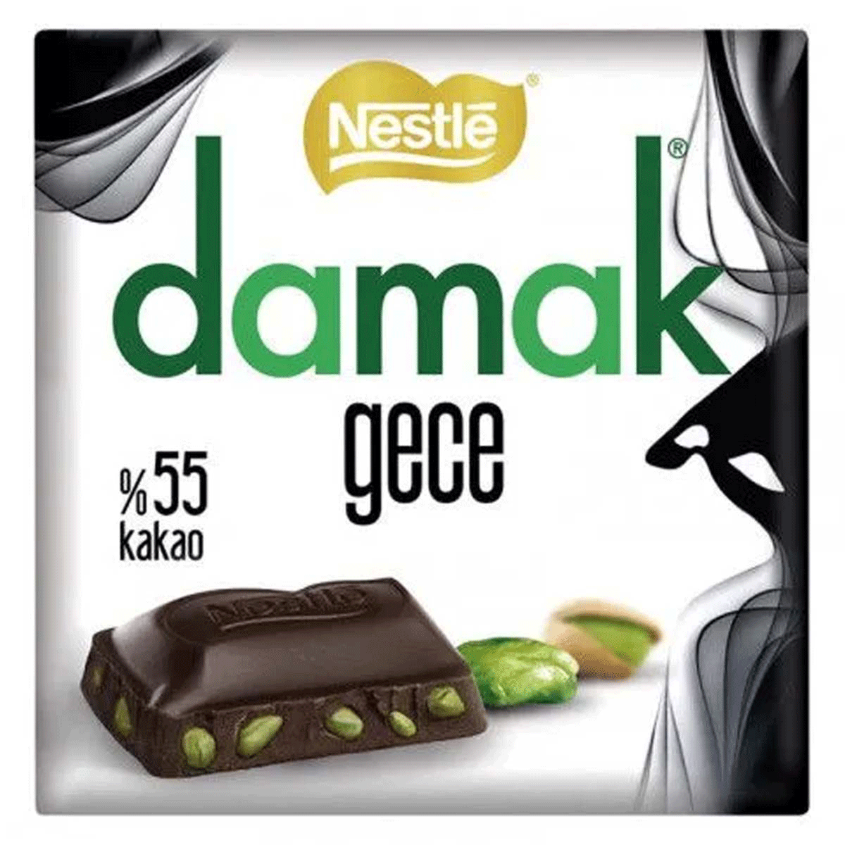 Шоколадная-плитка-Nestle-Damak-Gece-темный-шоколад Шоколадная плитка Nestle Damak Gece темный шоколад опт
