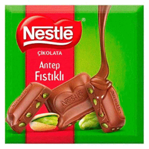 Шоколадная плитка Nestle молочный шоколад c фисташками опт