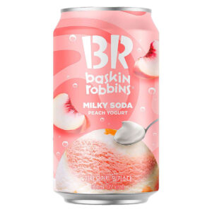 Газированный напиток Baskin Robbins Peach Yogurt, со вкусом персикового йогурта опт