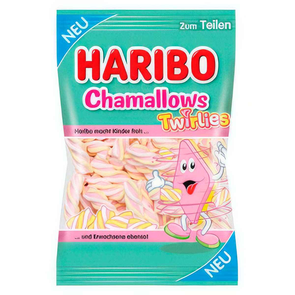 Маршмеллоу Haribo Chamallows Twirlies Маршмеллоу Haribo Chamallows Twirlies опт