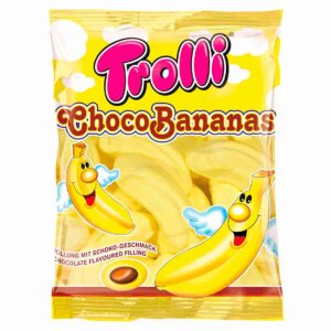 Маршмеллоу Trolli Choco Banana со вкусом банана с шоколадом опт