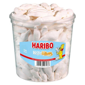 Жевательный мармелад Haribo Weiße Mäuse Белые Мышата опт