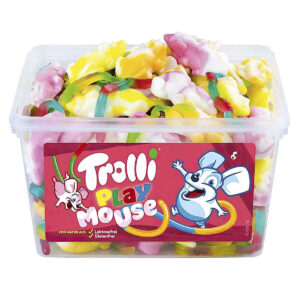 Жевательный мармелад Trolli Playmouse - мыши с фруктовым вкусом опт