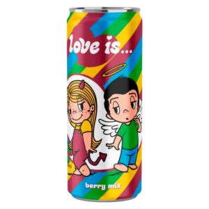 Газированный напиток Love Is со вкусом Ягодный микс опт