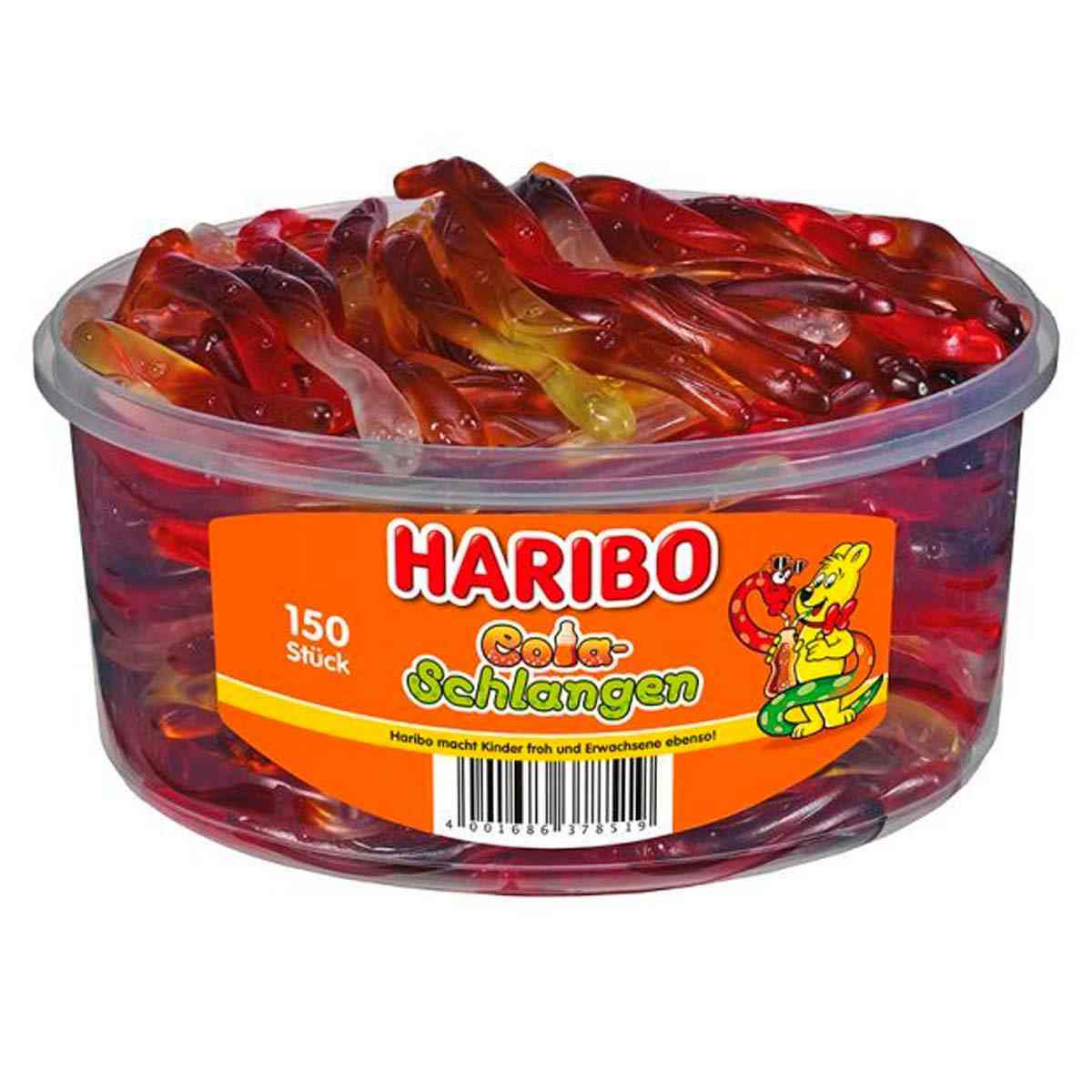 Жевательный-мармелад-Haribo-Cola-Schlangen-змеи-со-вкусом-колы Жевательный мармелад Haribo Cola-Schlangen змеи со вкусом колы опт