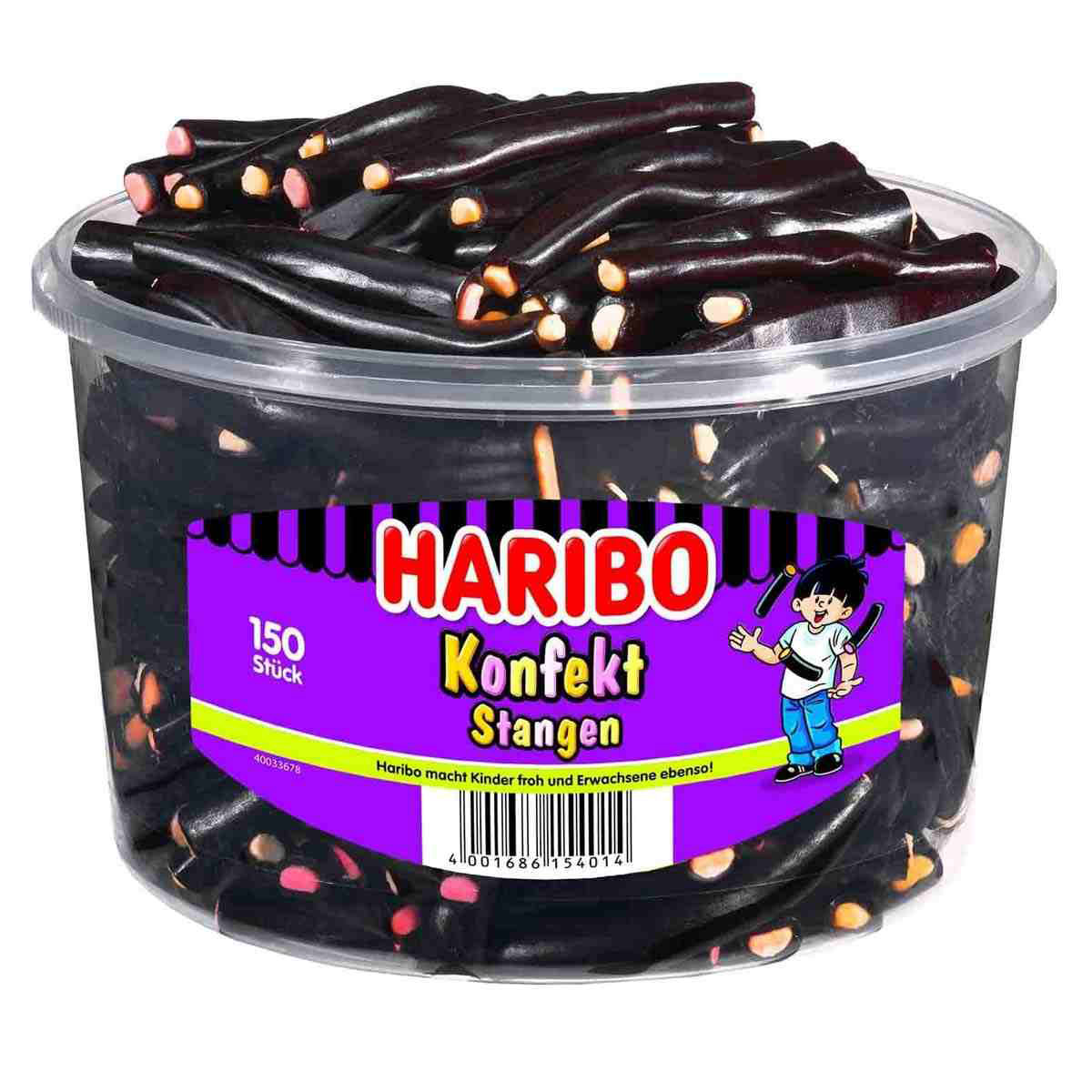 Жевательный-мармелад-Haribo-Konfekt-Stangen-лакричные-стержни Жевательный мармелад Haribo Konfekt-Stangen лакричные стержни опт