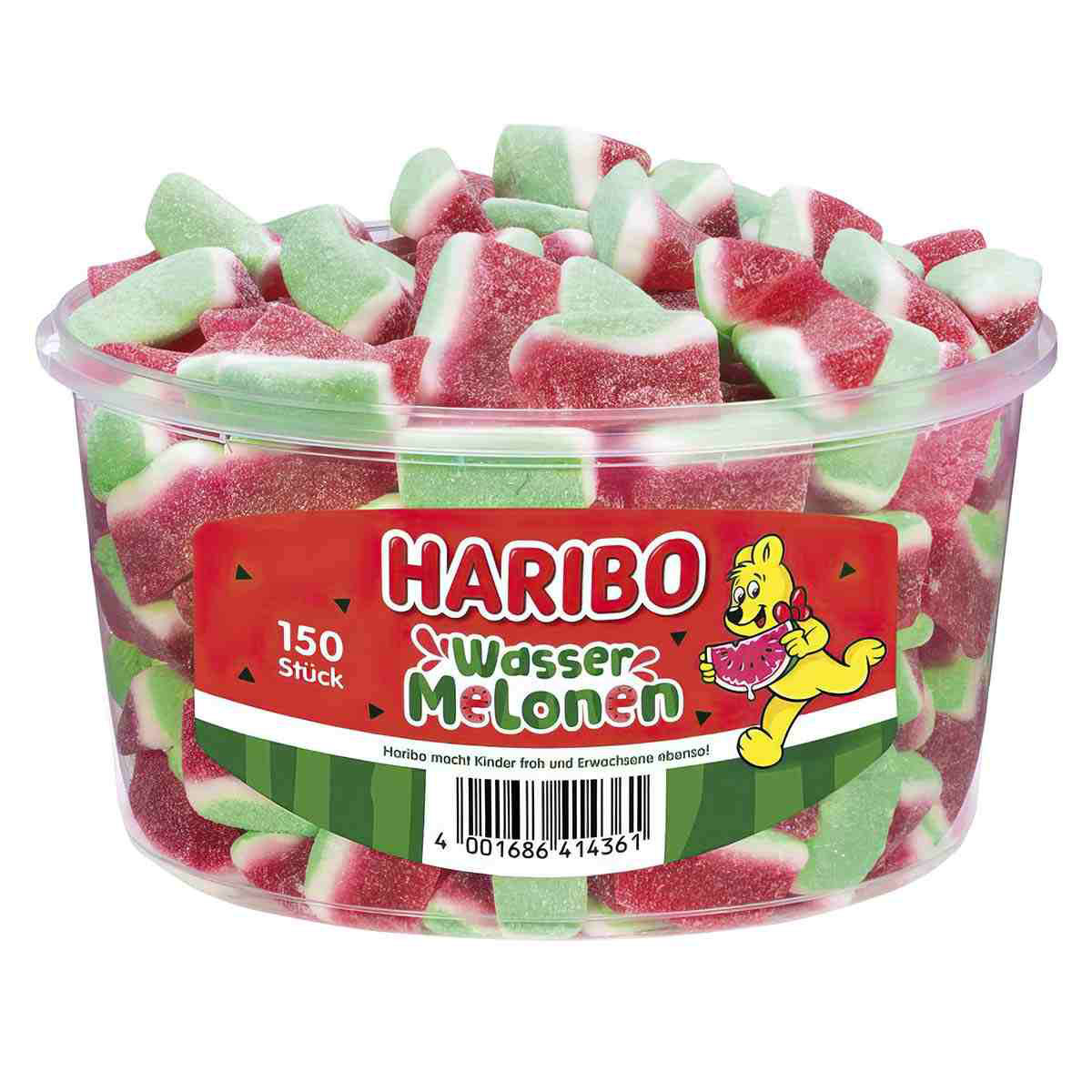 Жевательный-мармелад-Haribo-Melonen-со-вкусом-арбуза Жевательный мармелад Haribo Melonen со вкусом арбуза опт