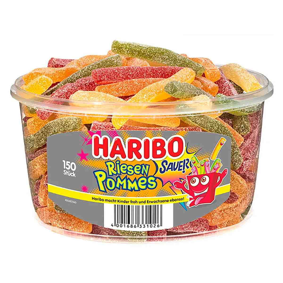 Жевательный-мармелад-Haribo-Riesen-Pommes-в-форме-картофеля-фри Жевательный мармелад Haribo Riesen Pommes в форме картофеля фри опт