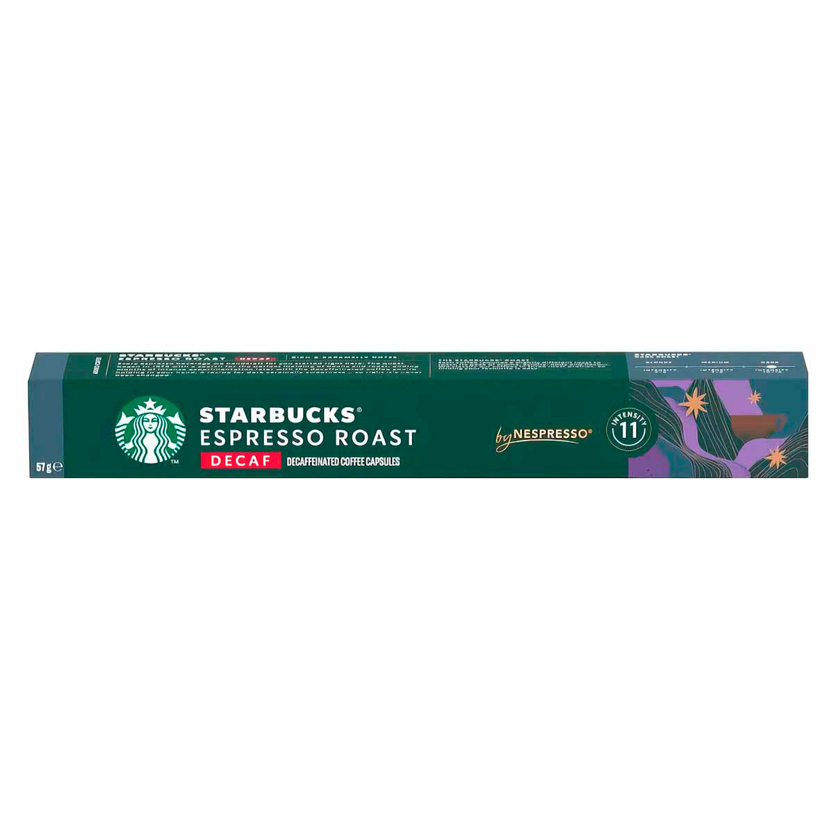 Капсулы-Nespresso-Starbucks-Espresso-Roast-Decaf Капсулы Nespresso Starbucks Espresso Roast Decaf опт
