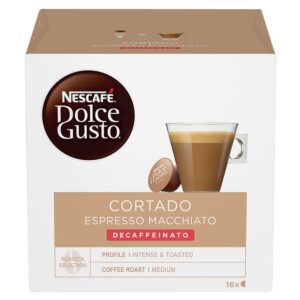 Кофе натуральный жареный молотый в капсулах Nescafe Dolce Gusto Cortado Espresso Macchiato Decaffeinato опт