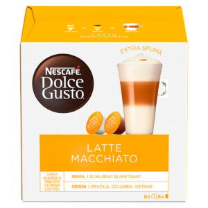 Кофе натуральный жареный молотый в капсулах Nescafe Dolce Gusto Latte Macchiato опт